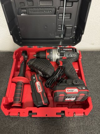 Taladro Percutor Parkside 20V + 2 Baterías