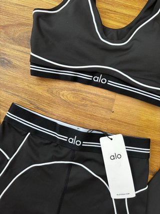 Set Alo Yoga nero