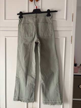 Vaquero Mango Verde Talla XS sin estrenar