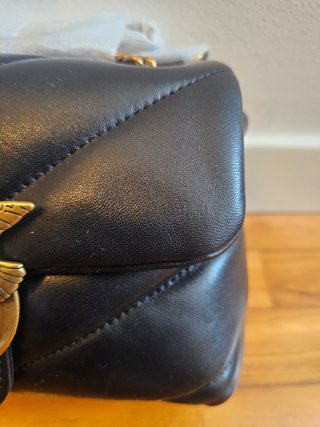 Borsa Pinko Mini Love Bag Puff Nera