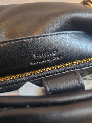 Borsa Pinko Mini Love Bag Puff Nera