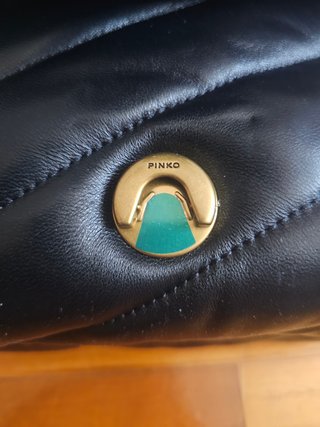 Borsa Pinko Mini Love Bag Puff Nera