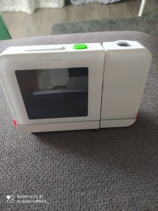 Despertador Proyector LED Blanco