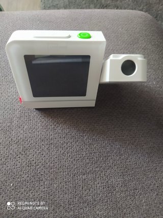 Despertador Proyector LED Blanco