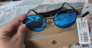 Gafas de Sol Alejandro Sanz modelo AS Blue