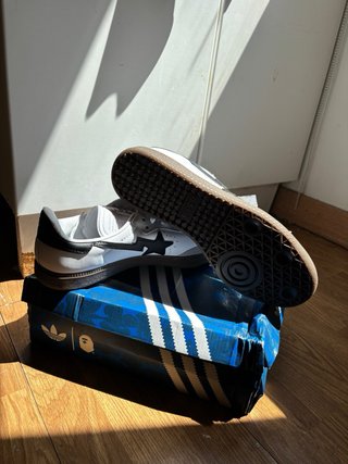 Adidas Samba x Bape