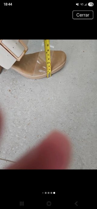 Sandalias Beige y Doradas