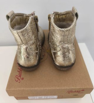 Botas niña Bubble Kids oro talla 21