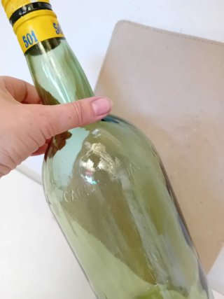 Botella Grande Terry 501 Verde