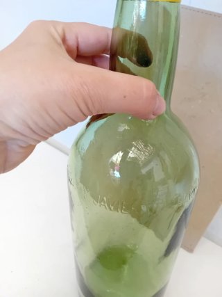 Botella Grande Terry 501 Verde