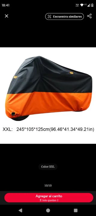 Malcor Super Furious RR 125cc + Casco + Guardamoto