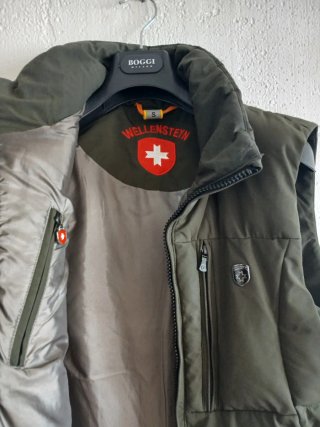 Wellensteyn Gilet Body Warmer — Size S — Khaki