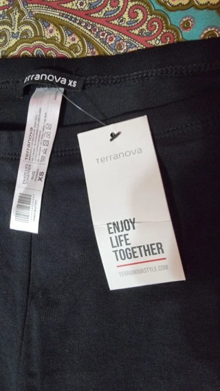 Leggings corti Terranova XS neri