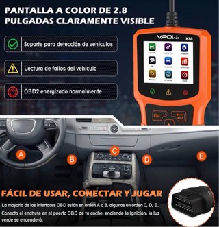 VPOW K88 Lector de Códigos OBD2