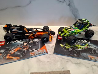 Lote LEGO Technic 42026 + 42027