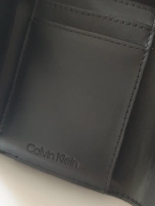 Billetero Piel Calvin Klein Negro Hombre