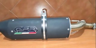 Sistema escape GPR homologado Honda VFR120