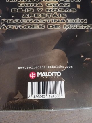 SOZIEDAD ALKOHOLIKA - "Cadenas De Odio"-LP 2023