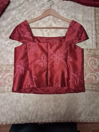 CONJUNTO FIESTA ROJO CEREZA