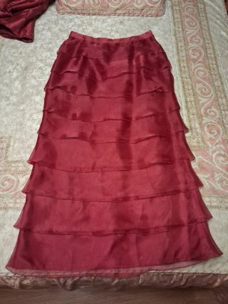 CONJUNTO FIESTA ROJO CEREZA