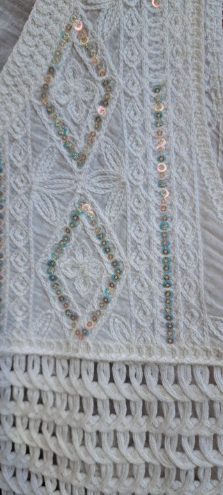 Chaleco Boho Ganchillo Talla Única