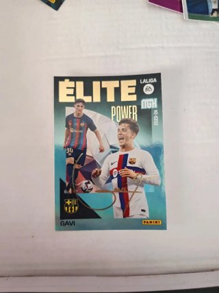 Cromo Gavi Élite LaLiga Power Panini
