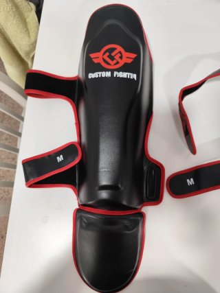 Espinilleras Custom Fighter Talla M
