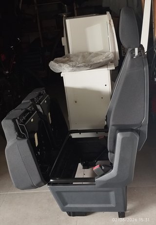 Asiento Doble Delantero VW Crafter