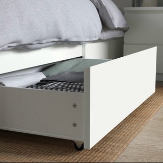 Cama Ikea Malm + Colchón