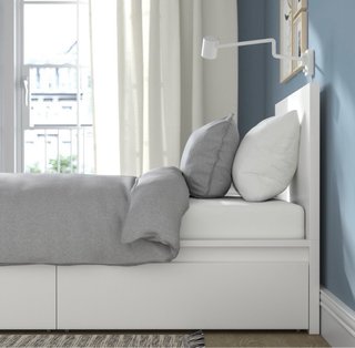 Cama Ikea Malm + Colchón