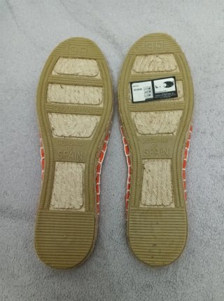 Alpargatas Naranja Talla 39