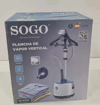 Plancha Vertical Vapor SOGO SS-6335 Nueva