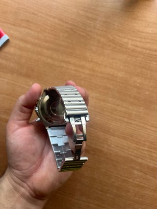 Reloj Breitling Cronógrafo Azul y Plateado