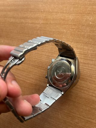 Reloj Breitling Cronógrafo Azul y Plateado
