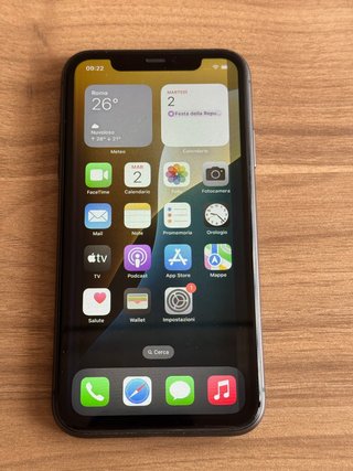 iPhone 11 128GB Nero - Funzionante con DIFETTI