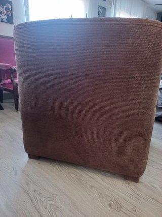 Sillón y puff a juego