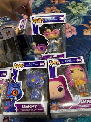 Lote 6 Figuras Funko Pop Kpop Demonhunters