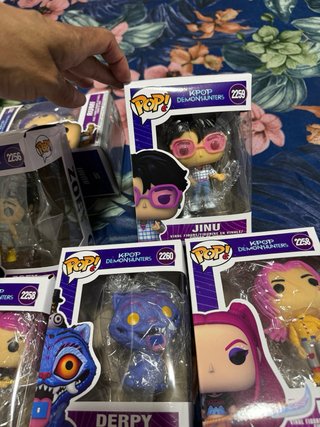 Lote 6 Figuras Funko Pop Kpop Demonhunters