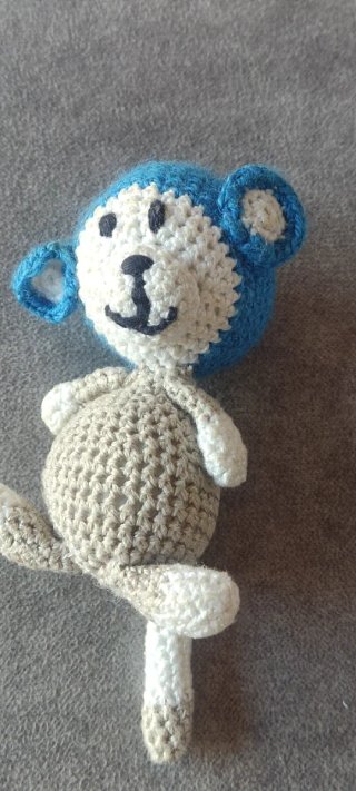 Llaveros artesanales de crochet