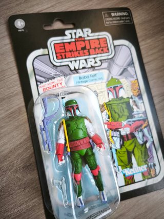 Figura Star Wars Boba Fett Kenner 3.75 Vintage Com