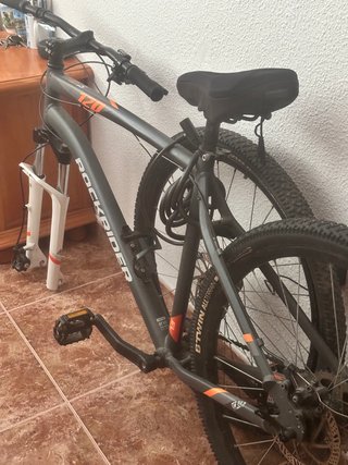 Bicicleta Rockrider ST 120 Gris
