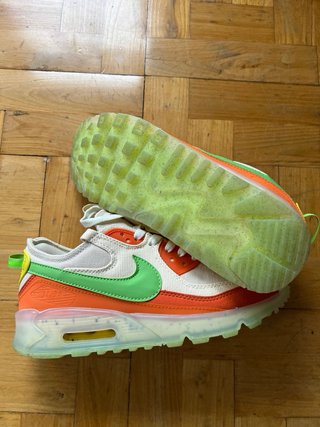 Nike Air Max 90 Terrascape T42 Beige Naranja Verde