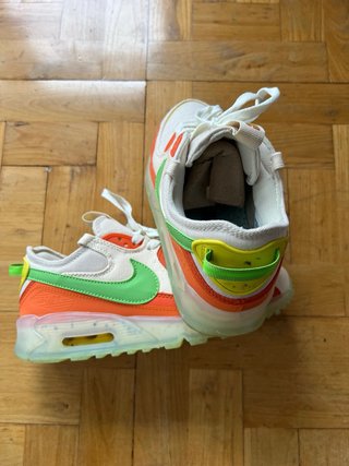 Nike Air Max 90 Terrascape T42 Beige Naranja Verde