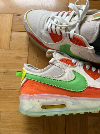 Nike Air Max 90 Terrascape T42 Beige Naranja Verde