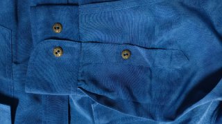 Camisa Western T-S Azul Aguado Águila