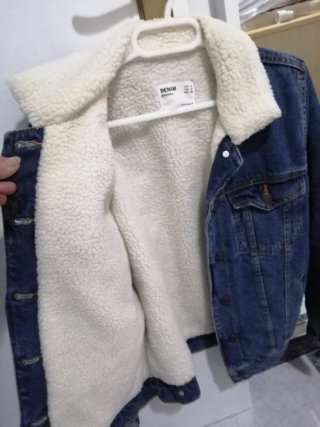 Chaqueta vaquera con forro borreguito
