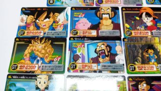 Lote 19 Cartas Dragon Ball GT Cardass Japonesas