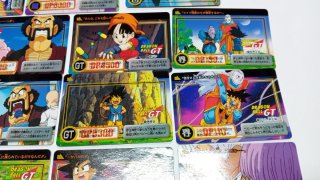 Lote 19 Cartas Dragon Ball GT Cardass Japonesas
