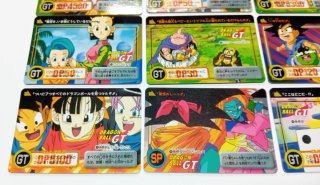 Lote 19 Cartas Dragon Ball GT Cardass Japonesas