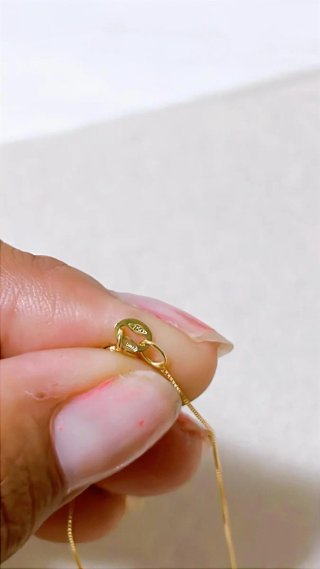 Collana con ciondolo a cuore oro giallo 18kt 750